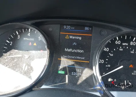 2020 Nissan Rogue Sv Intelligent Awd z USA, uszkodzony, nr VIN JN8AT2MV7LW135818